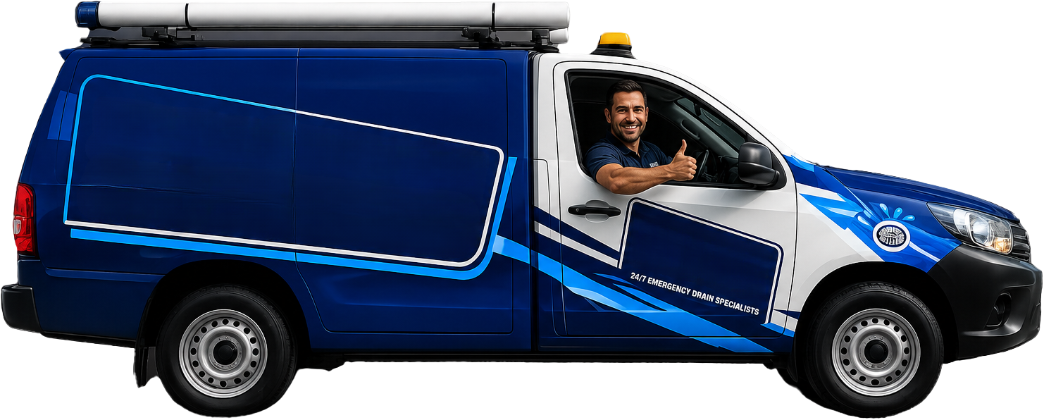 Hunters Hill Blocked Drains service van